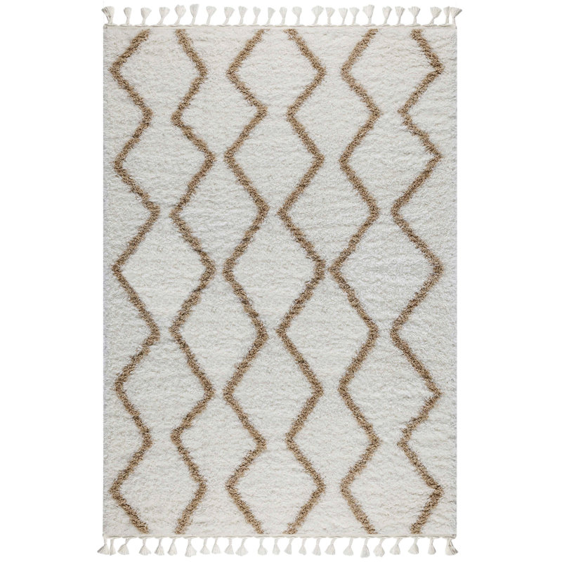 Soobin Geometric Indoor Rug, Rectangle 6'7" x 9'7"