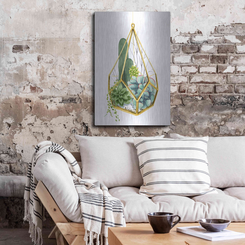 «Wild Terrarium IV» par Grace Popp, H 36 po x l 24 po