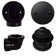 1-1/2" Sch. 40 ABS Pull & Drain Plumber's Pack with Two-Hole Overflow & Elbows