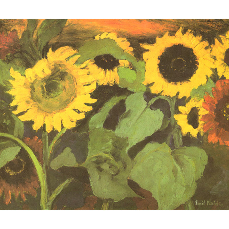 Tournesols, H 28 po x l 34 po