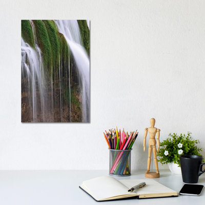 USA, Idaho, Caribou National Forest. Fall Creek Waterfalls Scenic. by Jaynes Gallery - Wrapped Canvas Gallery-Wrapped Canvas Giclée