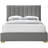 Pierce Solid Wood and Upholstered Platform Bed-67046653-67046650