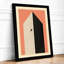 Modernist Tower Study Art Deco - Print-2073417886-2073417880