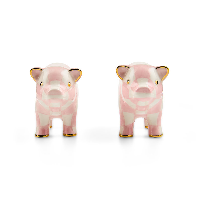 Rosy Pig Salt & Pepper Set