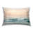 Greece Ocean Waves Printed Outdoor Throw Pillow Design by Sisi and Seb