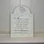Berngerus Text & Numbers Decorative Plaque / Box Sign