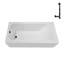 Streamline 66 in. x 32 in. Acrylic Left-Hand Drain Alcove Bathtub With External Drain-101699008