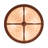 Clayre Mica Flush Mount
