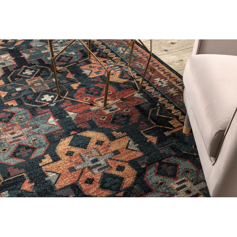Oriental Wool Area Rug, Rectangular 200 x 300cm