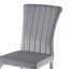 Chaise d'appoint rembourrée en velours Javery-1599590056