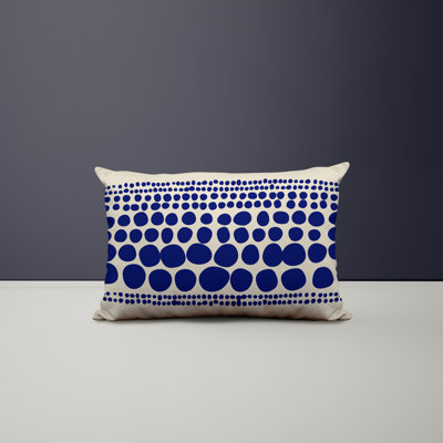Ikom Polyester/Polyester Blend Lumbar Rectangular Indoor/Outdoor Pillow Cover & Insert