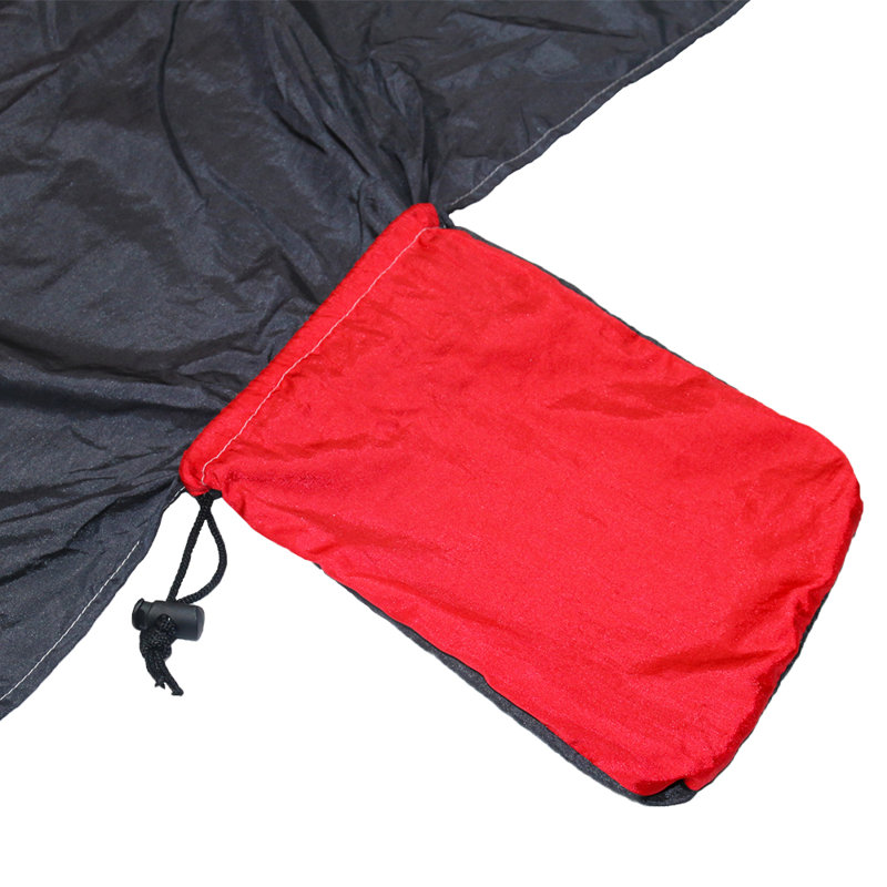 Odalis Double Camping Hammock, Red/Dark Grey