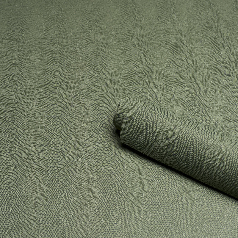 Snakeskin Vinyl Wallpaper Roll, Green