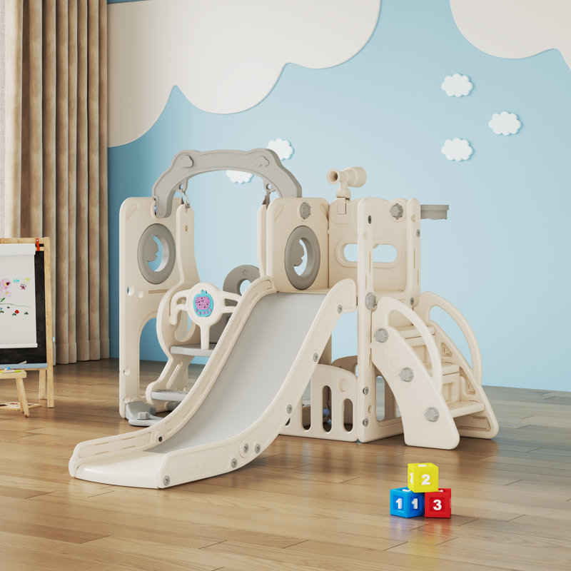 Jouet d'escalade intérieur / extérieur 4 en 1 Ultimate pour tout-petits, Blanc