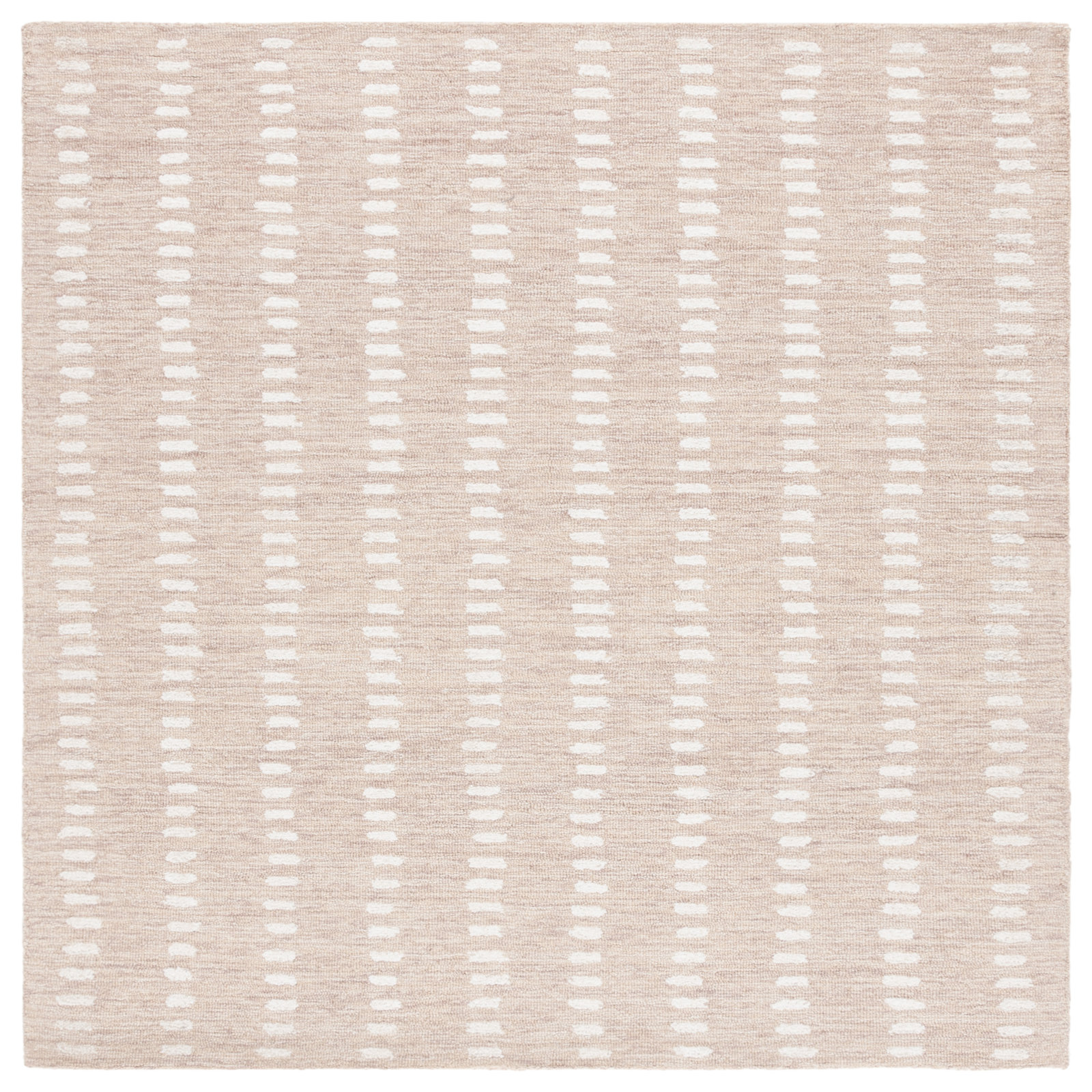 Haylen Hand-Woven Abstract Rug, Square 6'