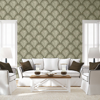 Beacham Peel & Stick Geometric Roll