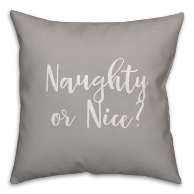  Coussin Naughty or Nice