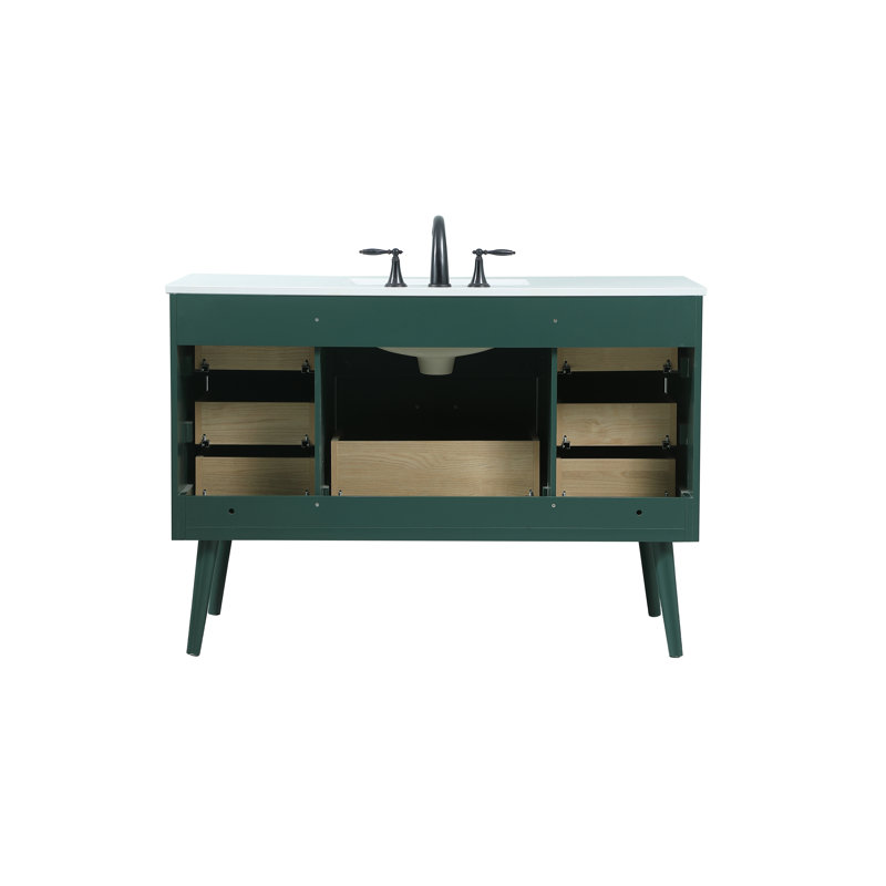 Steinfeldt 48' Single Bathroom Vanity Set, Vert