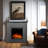 35.35“ Electric Fireplace with Remote Control-1573442149