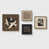 Brun, beige et noir