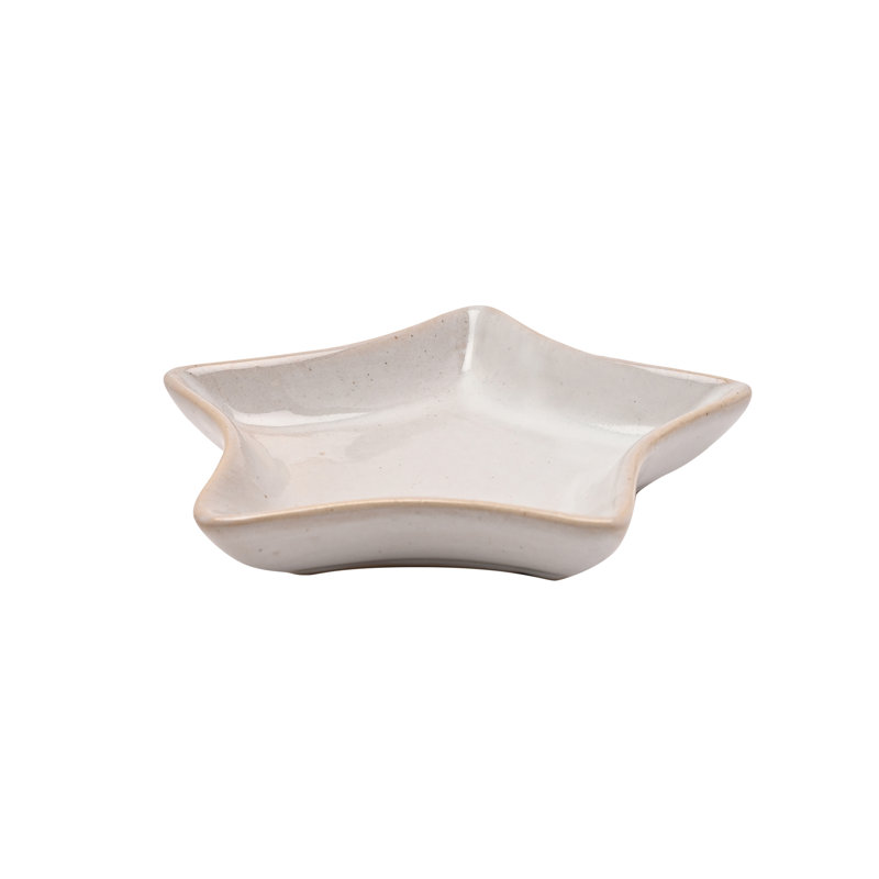 Set of 2 Star Shaped Plates Small