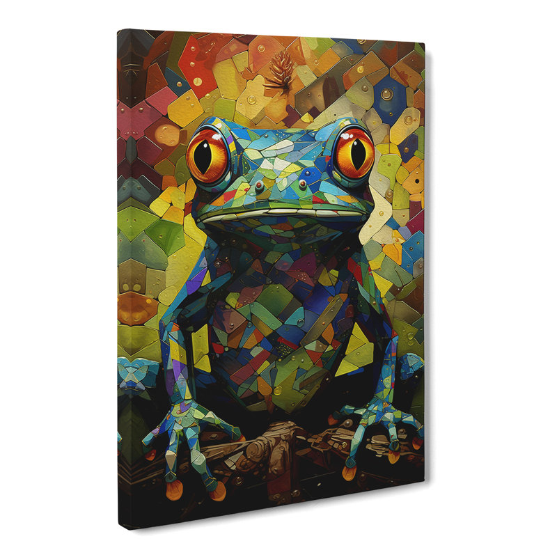 Frog Constructivism - Print, 50cm H x 35cm W x 3cm D