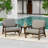 Keegan Solid Wood Outdoor Three Pieces Chair Conversation Seating Group With Cushions And Side Table-246522576-246522572