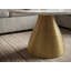 Round White Marble Coffee Table with Gold Aluminium Base-1288951597-1288951599