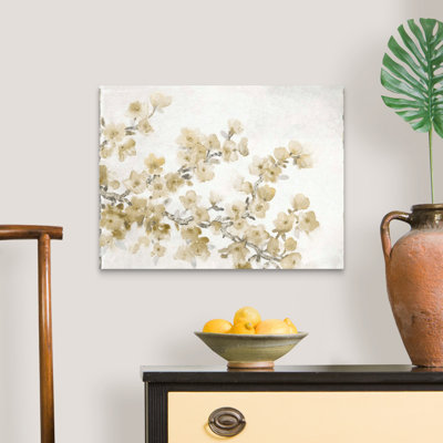 " Neutral Cherry Blossom Composition II " by Timothy O' Toole Painting Print