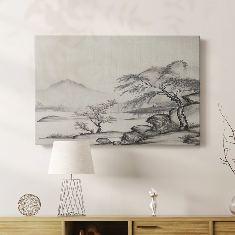 Paysages série L III - Cavas de galerie sur mesure, H 24 po x l 36 po