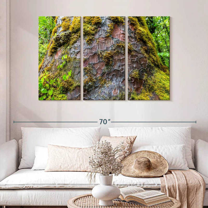 Mossy Kauri Tree, 32" H x 50" W