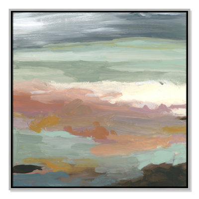 Bingham "Ocean Bluffs" Painting by Carol Robinson