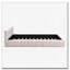 Lit tapissier en chenille avec motif en damier-1565289977