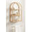 Arched Rattan Wall Shelf-28033536