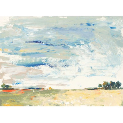 Sunny Pasture Print by Sara Brown