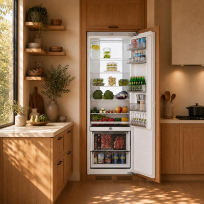 Ca'Lefort 22-in 10.9 cu ft Panel Ready Built-In All Refrigerator with Humidity Control