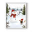 «Christmas Holiday Art», reproduction encadrée Cccxxx - bois massif-1504513501-1504513499