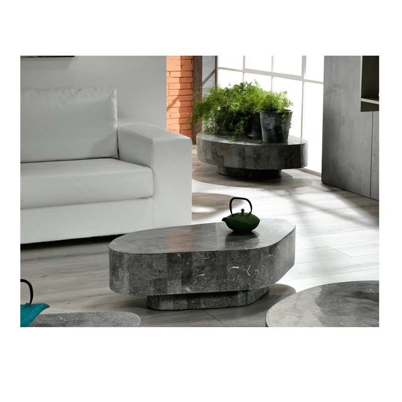 Seybert Solid Coffee Table, Grey