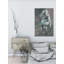« running white cheval »-peinture sur toile tendue-1767451970