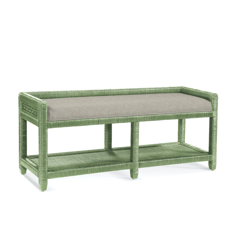 Banc de rangement Silvio Glinda, Céleri, Beige de base; 0317-85