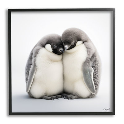 " Cuddling Penguin Duo " by Roozbeh
