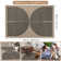 Narze Modern Easy Jute Machine Washable Area Rug Outdoor Rug with Non-Slip Backing for Living Room, Dining Room, Bedroom