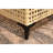 Compact Patio Tables, Aluminum Pe Wicker Modern Style For Patio