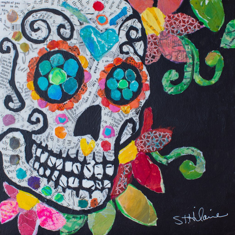 Elizabeth St. Hilaire - Wrapped Canvas Painting, 81cm H x 81cm W x 3.81cm D