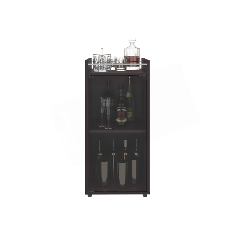 Cabinet-lampe Minibar, salon, Noir