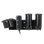 Metal 3 Compartment Hair Tool Holder