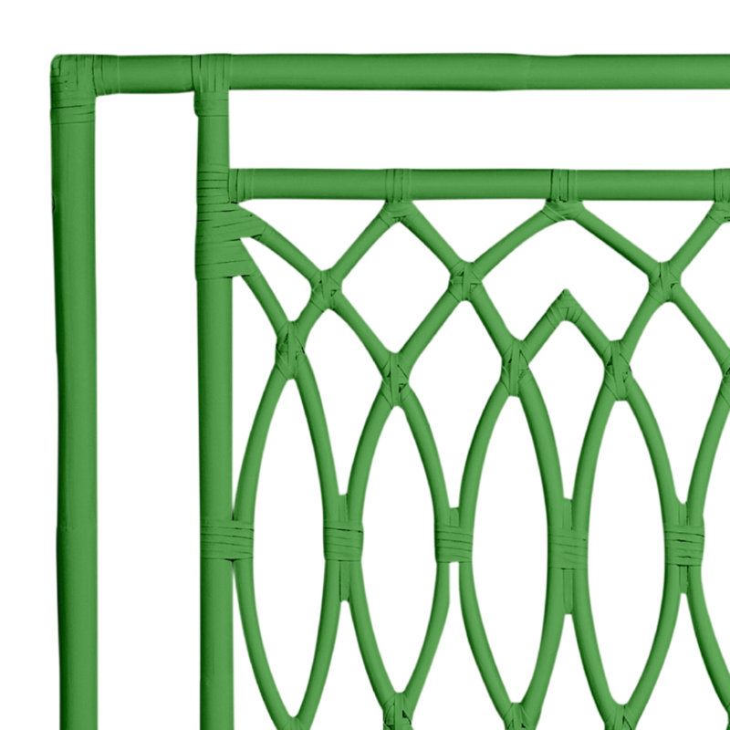 Beckham Open-Frame Headboard, Light Blue, Queen