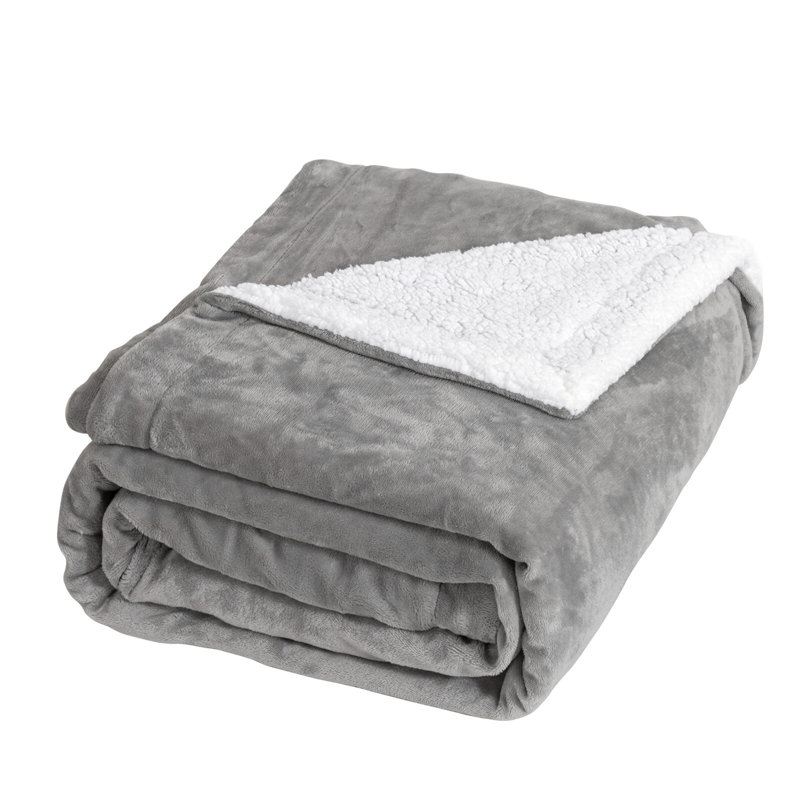 Blankets And Throws Throw Blanket, 150cm x 130cm, Grey