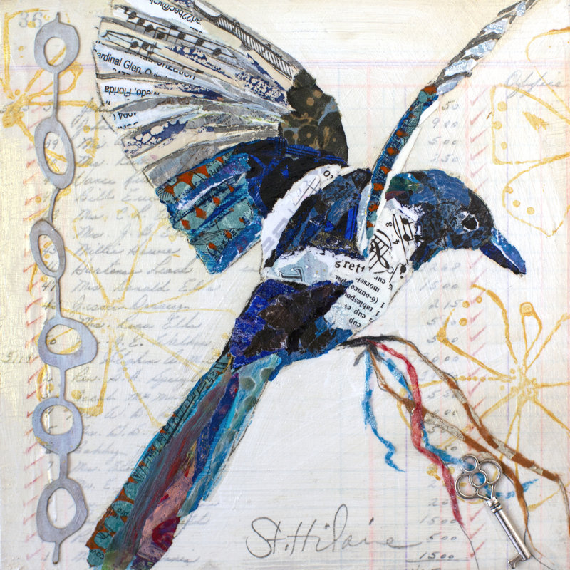 Happy Bird II, H 36 po x l 36 po