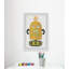 Guidinha Thinker Robot Framed Print-1083566004